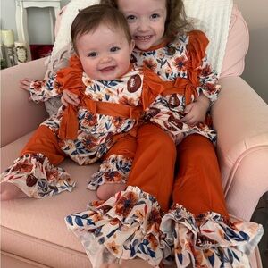 ✨ Saddle & Sage Cotton Fall Football Set ✨